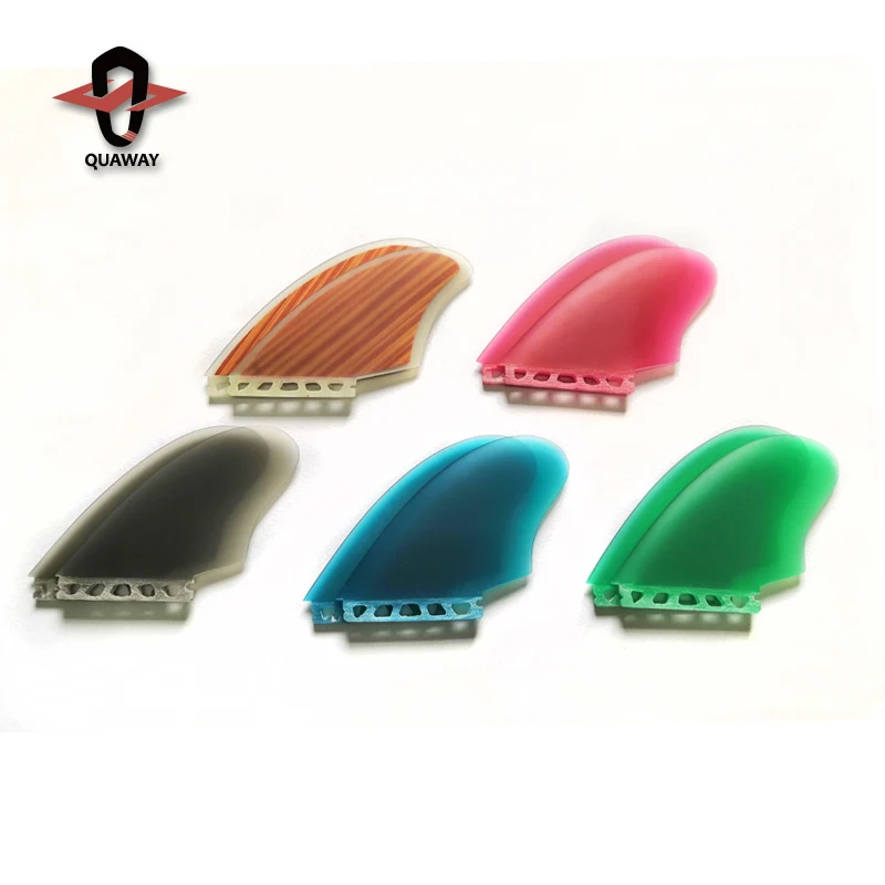 Best Quality Surfboard Fin Fiberglass Twin Keel Fins