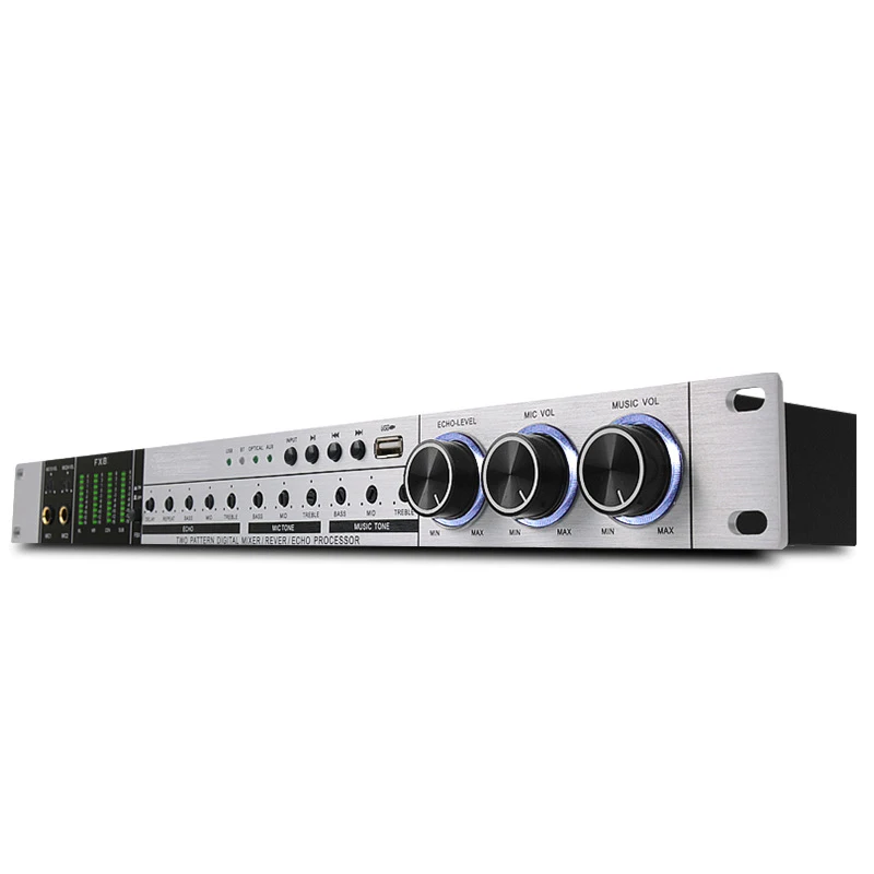  FX-8 караоке предэффектный KTV Профессиональный цифровой аудио эхоэффект процессор X5