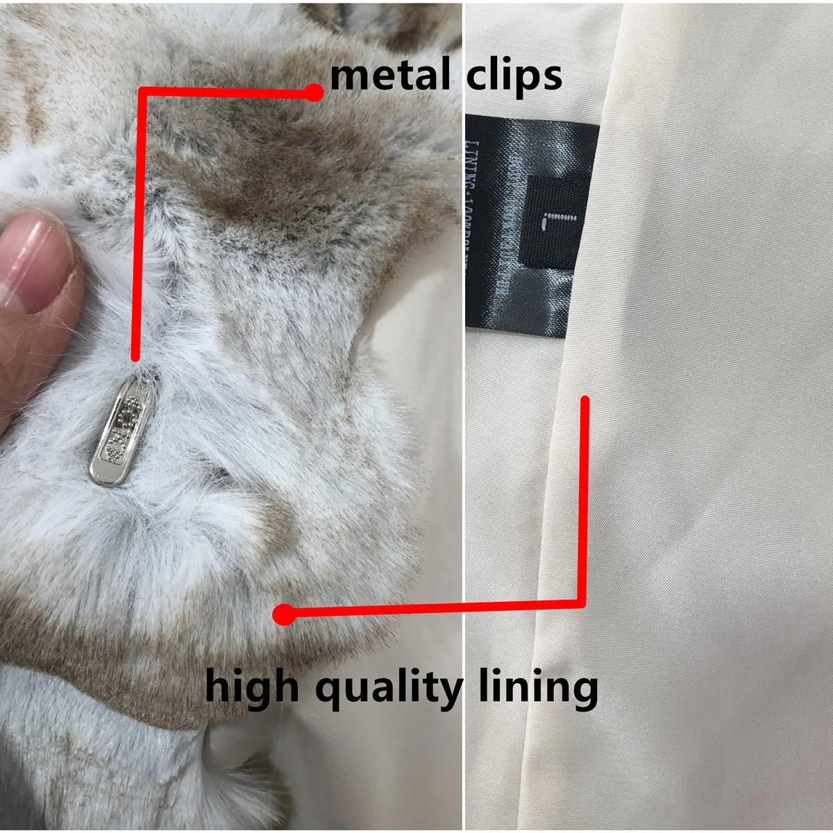 Elegant Turn Down Collar Vintage Large Long Faux Rabbit Fur Chinchilla Trench Womens Faux Fur Coat