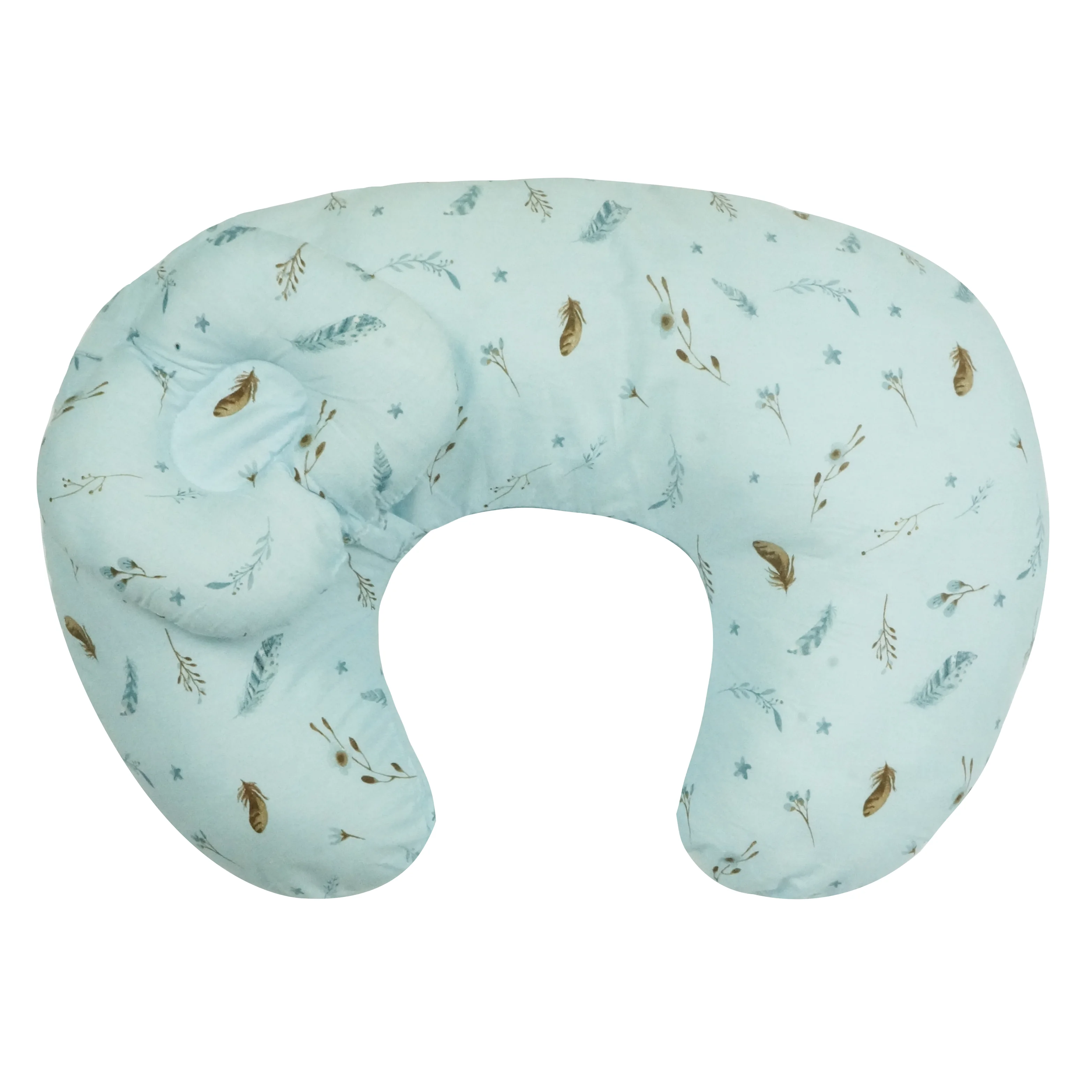 Breastfeeding Baby Support Pillow With Head Positioning Tray Nursing Pillow for Boys & Girls Newborn Infant Feeding Pillow