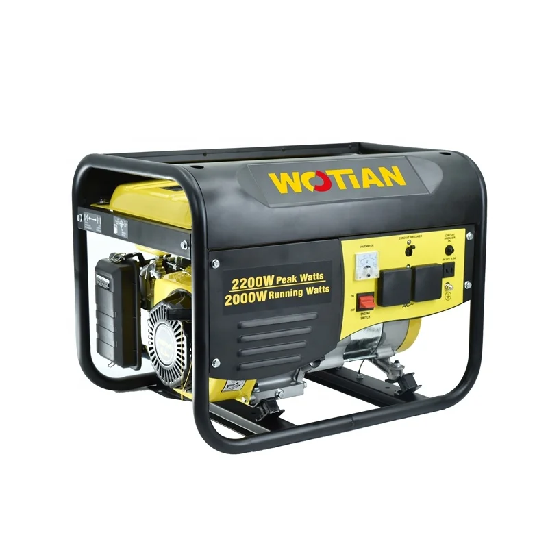 Mini single phase hand start 4-stroke ohv aircooled 2kw-2.5kw gasoline generator