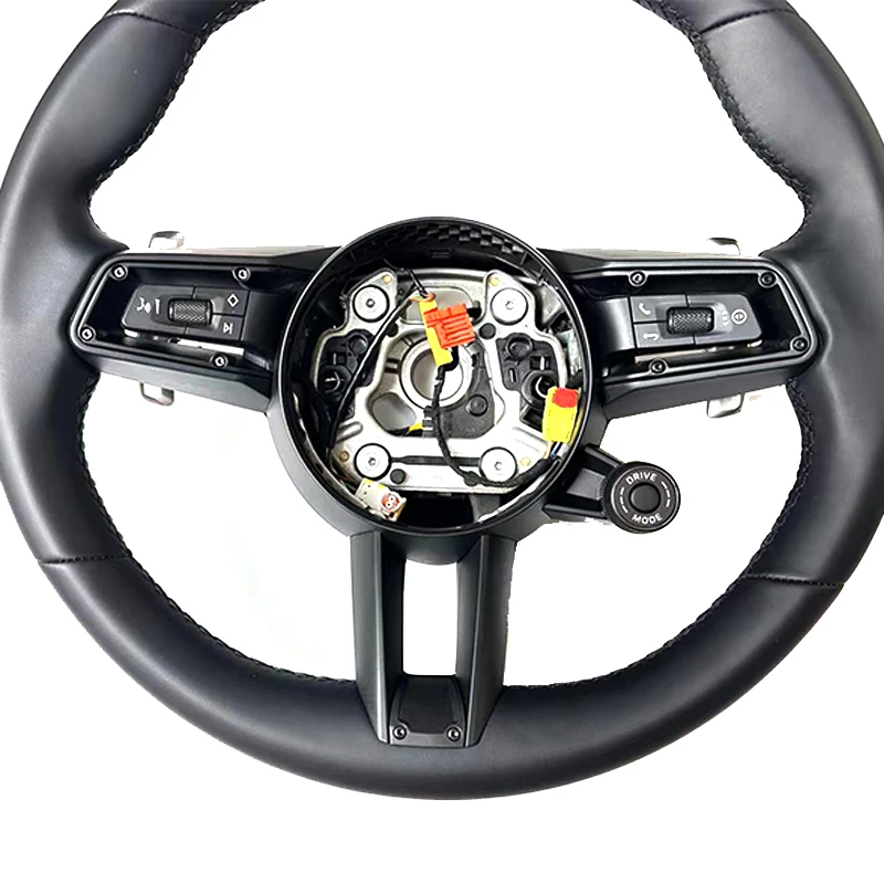 Аксессуары для авто полностью Кожаный руль Porsche Panamera Cayenne 957 911 958 970 92A 2011