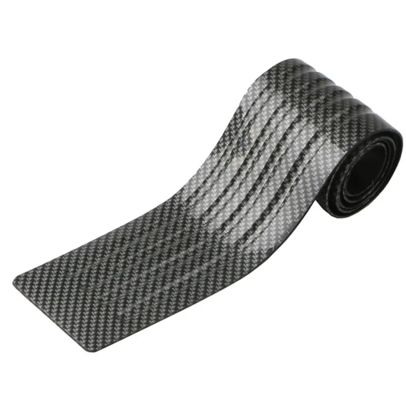 Car 90CM/104CM trunk protective strip bumper anti-collision rubber strip tailgate decorative strip threshold rear guard plate