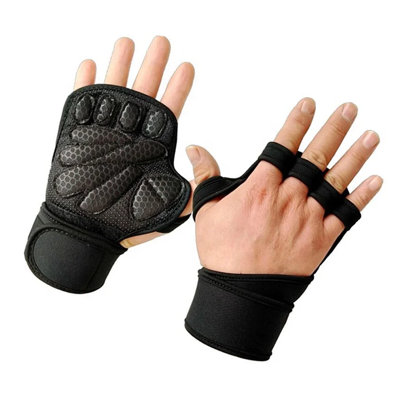
Wholesale HOT sale High quality Factory supply exercise training bodybuilding sport fitness weight lifting GYM gloves 