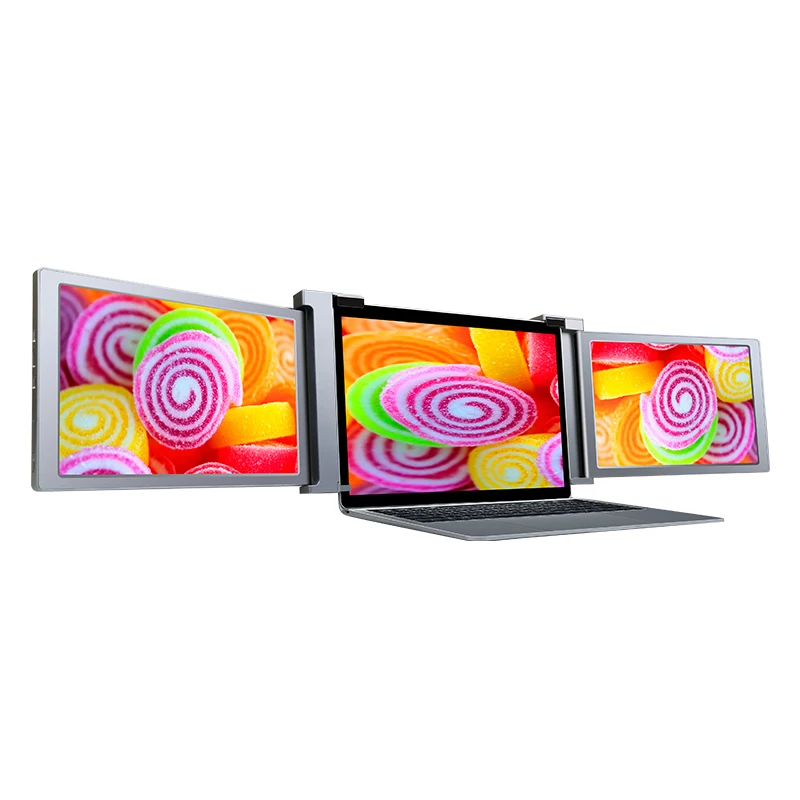 10 1 дюймов 1080P Ноутбук дополнительный монитор поддержка HDR портативный тройной экран ноутбука в Китае (стандарты CE FCC аддитивного цветового пространства/по ограничению на использование