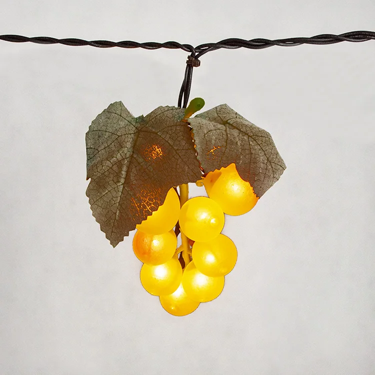 60 LED Electric Grape Garden LED String Light for Umbrella Decor