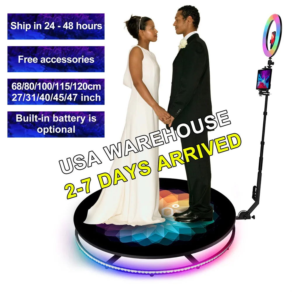 photo booth 360 prix Spin 360 Photo Booth Machine Ipad Plataforma Photoboot Cabina 360booth 360 Camera Photo Booth