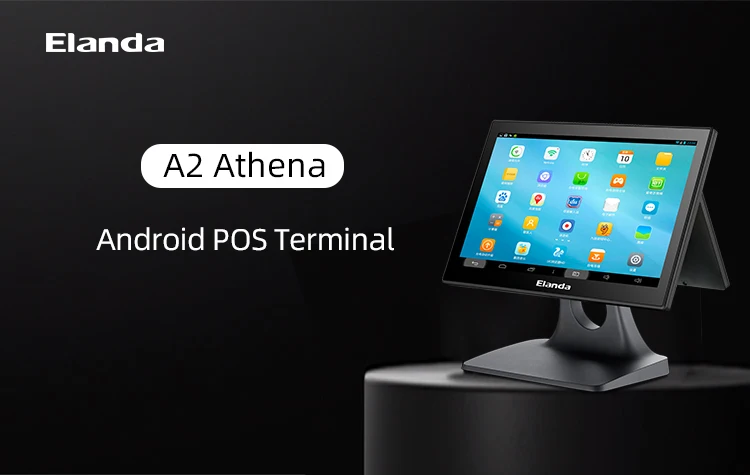 15.6 inch Touch Screen All In One Dual Screen Pos System Android Pos Terminal