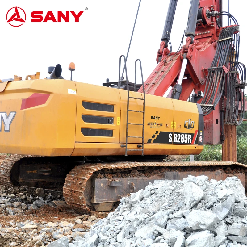 SANY SR305S Drilling Rig 40m rock Piling driver Rig rotary hammer mine hydraulic drilling rig
