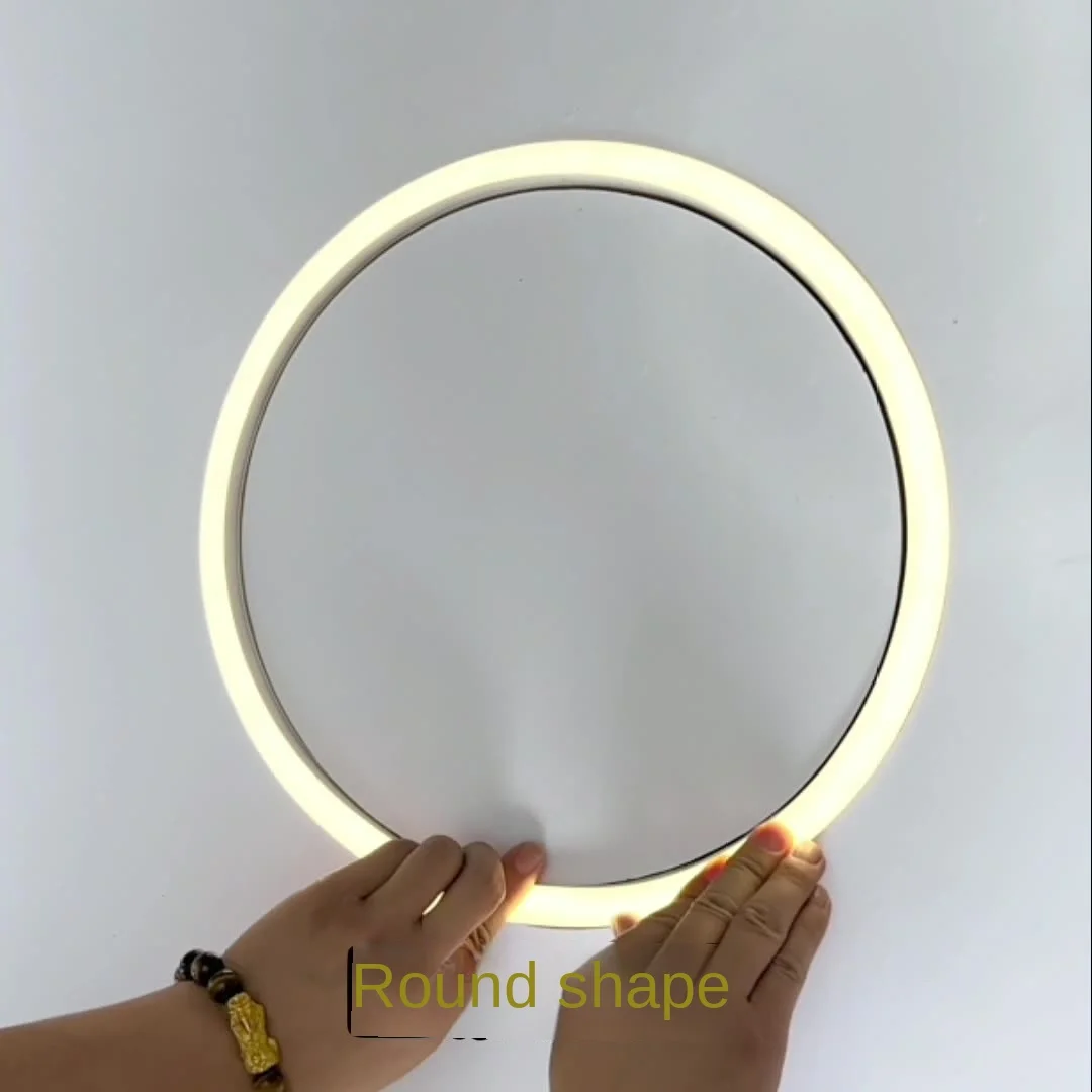 Silicone waterproof IP67 Flexible solar led neon lights rope neon strip light custom led neon signs for wall decoration