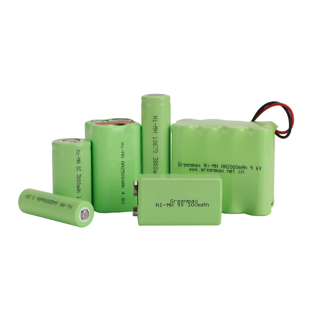Nimh Rechargeable Battery Pack 4.8v 2100mah 1700mah