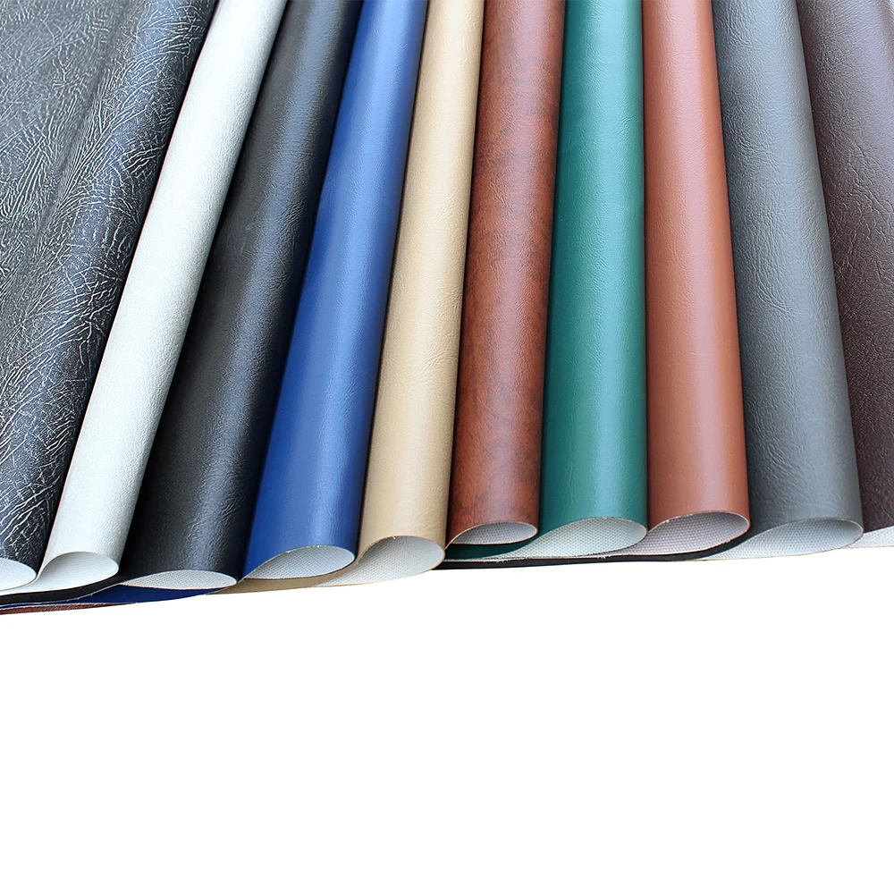 marine vinyl synthetic faux leather fabric reflective vinyl leather Black dark tan green blue gray