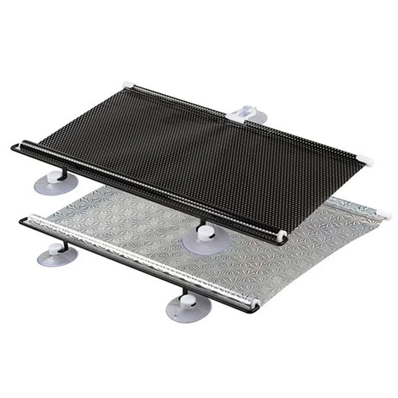 Automobile Heat Insulation Curtain Automobile Front Gear Auto Retractable car Sunshade