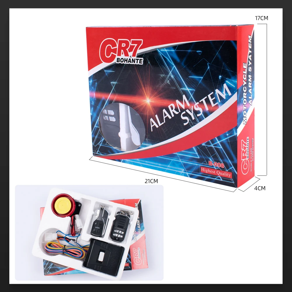 Anti-Theft  Remote Control Engine Start Motor Bike Anti-Hijacking Cutting Off Remote Engine Motorcycle Alarm Security System