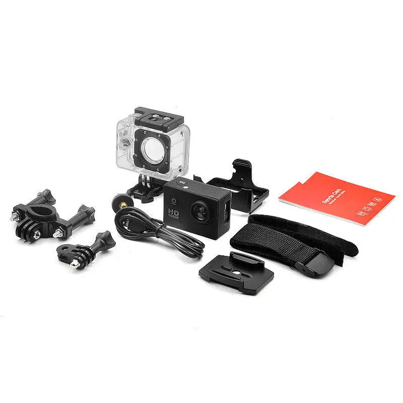 2023 Factory direct sale SJ4000 Sports Action Video Camera Underwater movement 12MP Waterproof SJ4000 WIFI HD 1080p