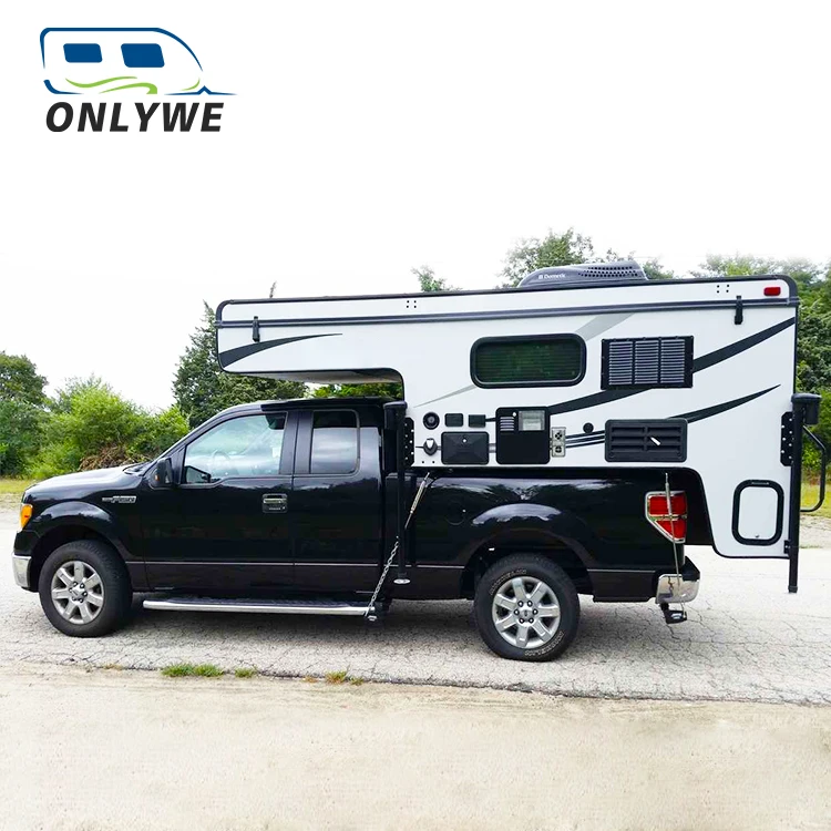 
Onlywe lightweight travel camper caravan rv motor home truck camper for pickup 