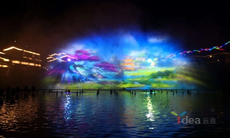 Indoor AR 3D projection interactive magic projection 3d floor and wall for Indoor playground