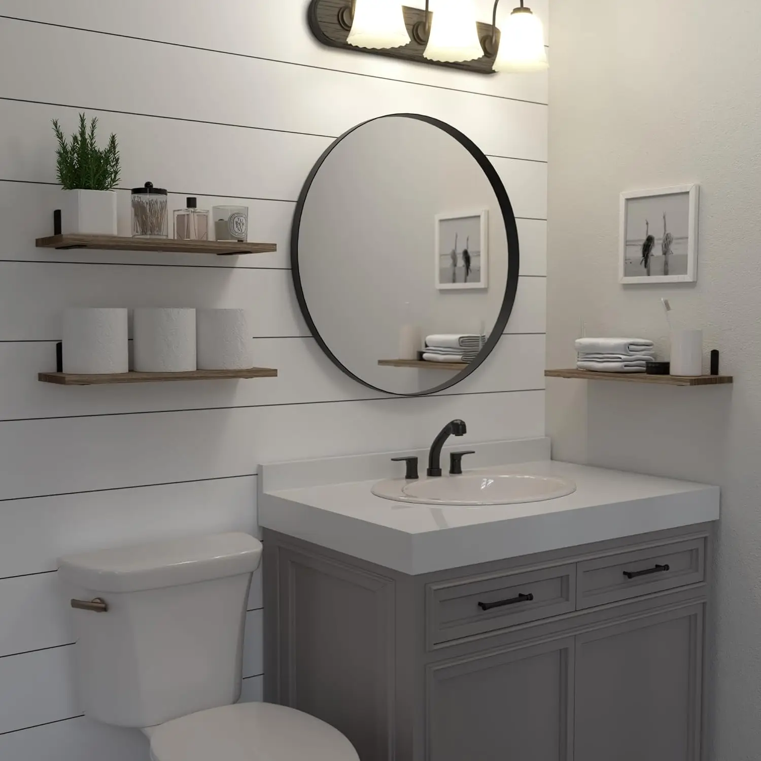Wooden Wall Racks - Sturdy & Attractive Shelving for Your Home Decor - Easy to Install Wooden Wall Shelf