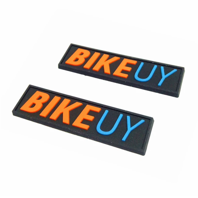 Embossed Logo Rubber Label 3D Silicone Clothing Label