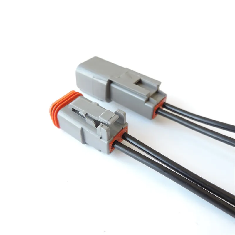 Deutsch DT 2-контактный косички комплект 14AWG из чистой меди GPT жгута