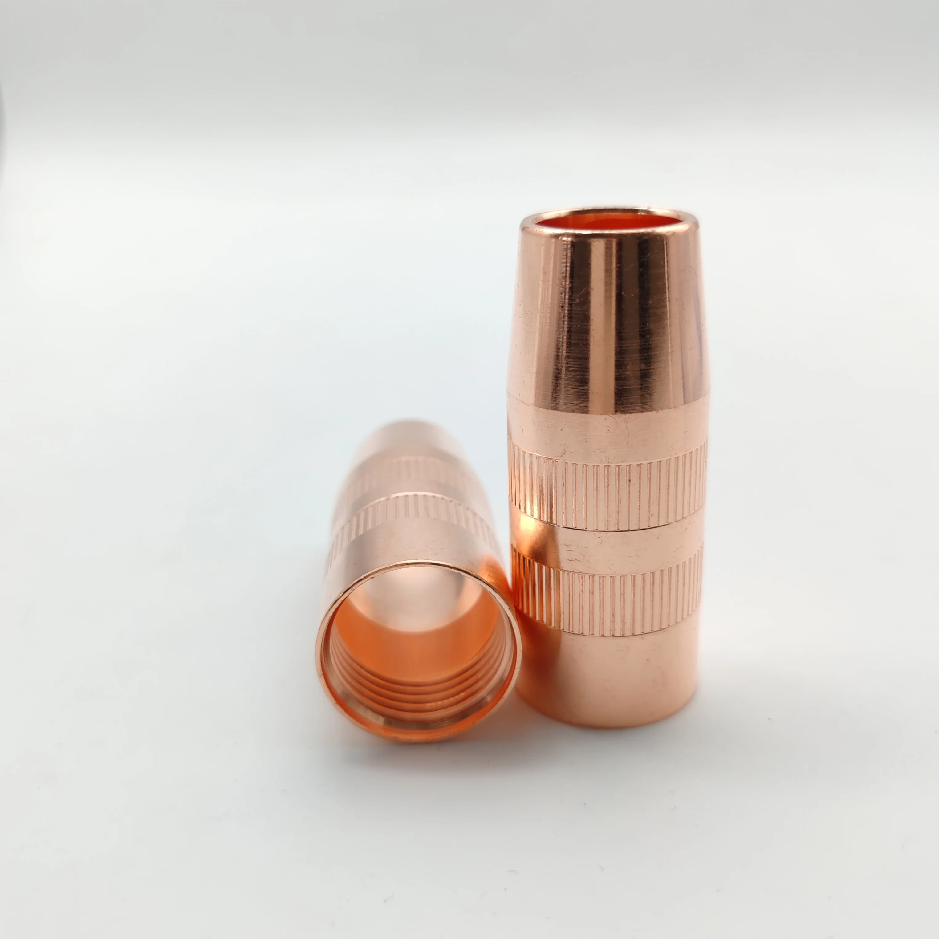 High quality Fronius MTB400i Robot Copper MIG Welding Spare Parts Gas Nozzle For MIG Welding Torch