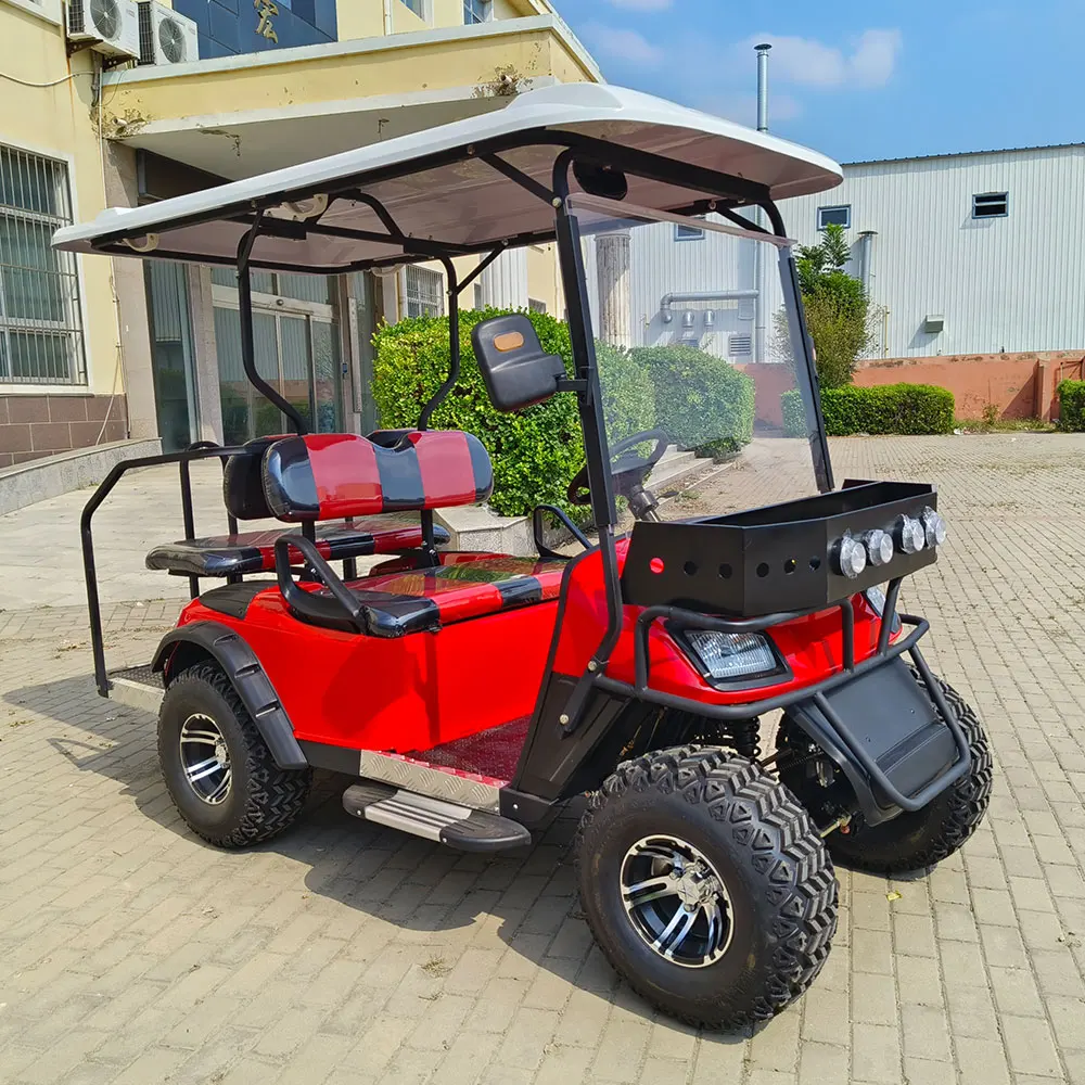 Custom Golf Cart 60V 72V Lithium Golf Cart Battery Fast Electric Golf Cart 4 Seater With CE Certification