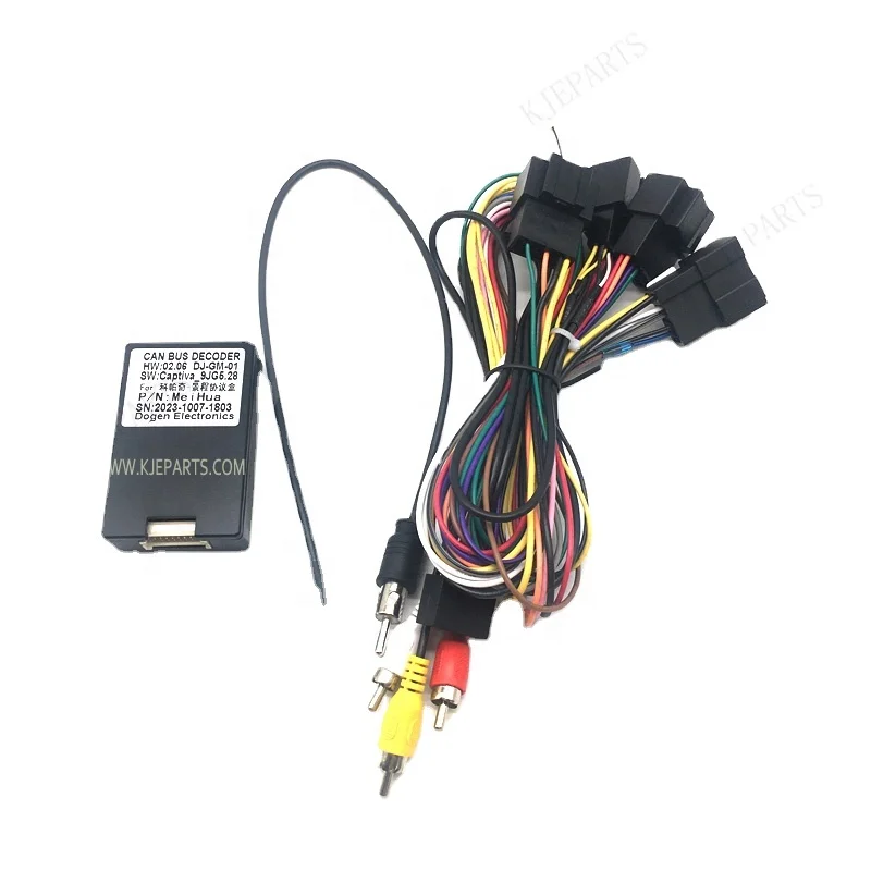 Car Android Player Complete Wiring Harness OEM Auto Radio 16 Pin Plug Power Cable For Chevrolets Captiva 2010