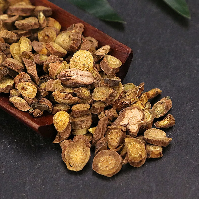 Chemical Free Natural herb Baikal skullcap radix RAW Chinese skullcap root slices