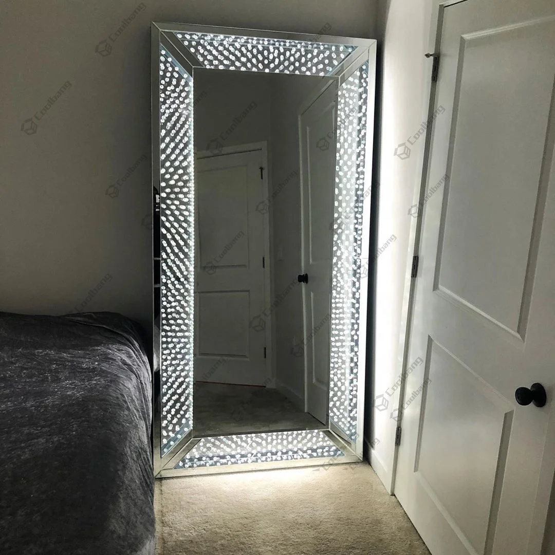 Wholesale Fashion Home Decoration Full Length LED mirror