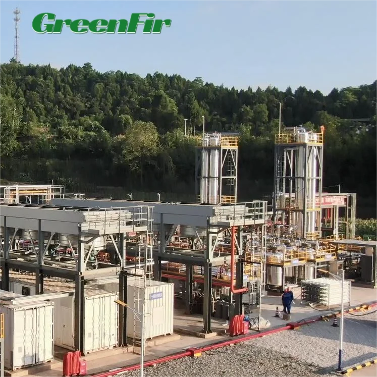 GreenFir 140 TPD Mini Skid-Mounted Wellhead Gas Recovery and Liquefaction Unit