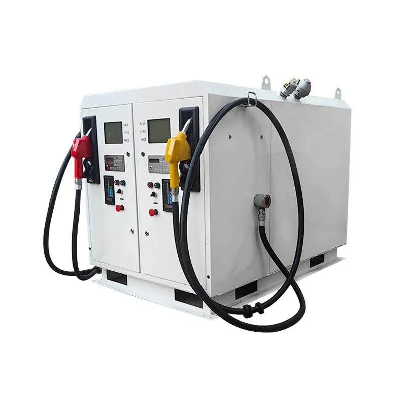 Micro gas station portable fuel dispenser with tank ZHXF mobile fuel station