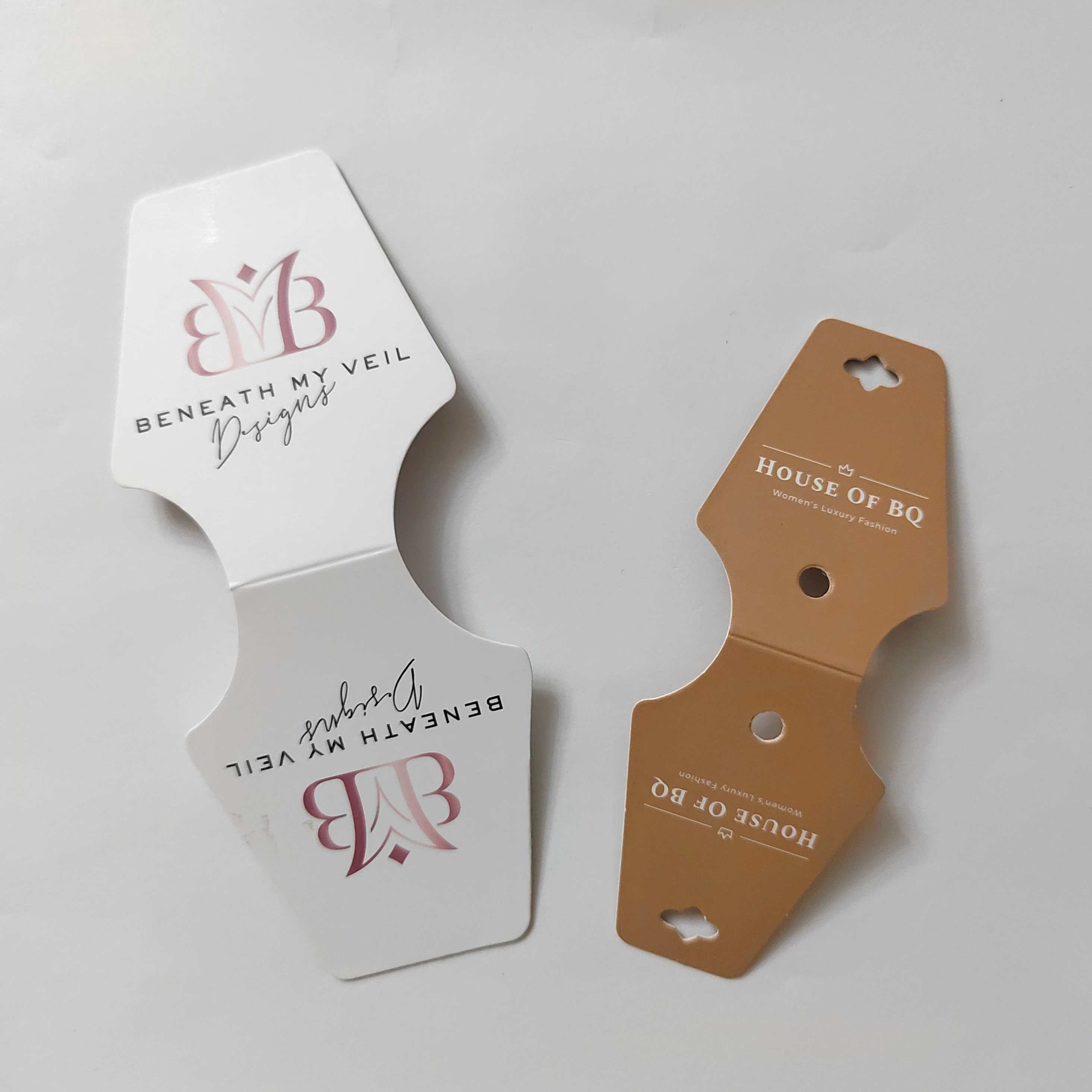 Шнур с тиснением под заказ Золотая фольга печать подвесная бирка квадратные восковые Пластиковые Хлопковые шнуры замком для одежды