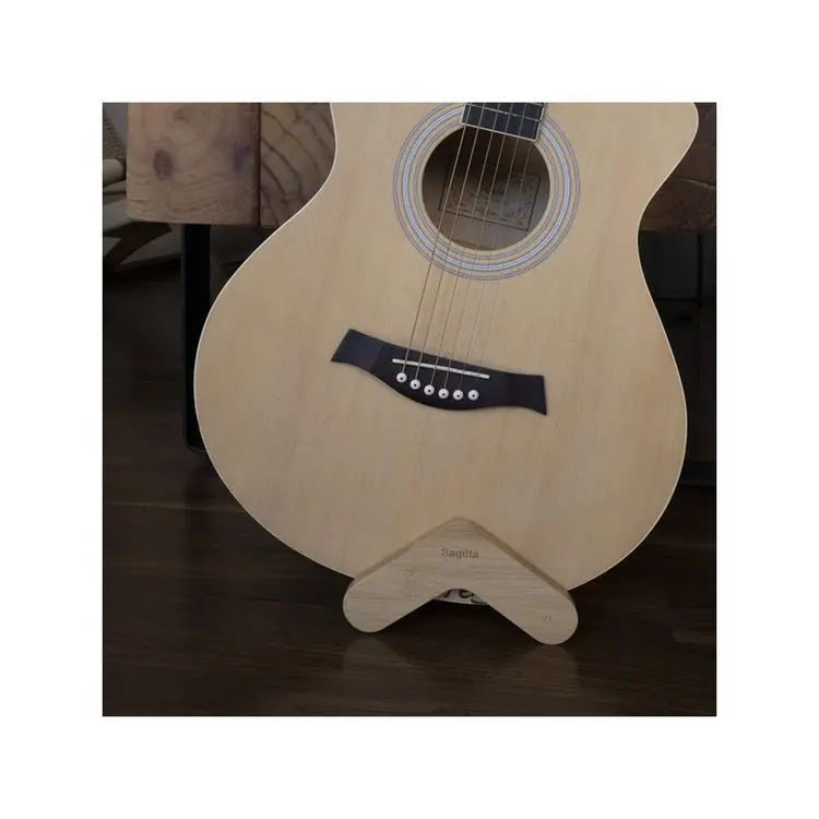 Hot selling Small portable guitar stand floor standing guitar acoustic electric guitar upright stand ukulele Shelf