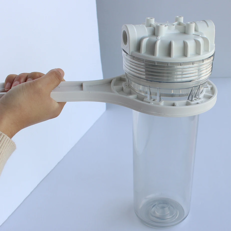 10inch 1/2 thread  White Plastic water filters system water purifier machine