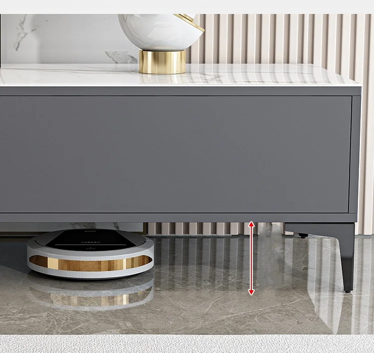 Modern TV Stand with Drawers Small Entertainment Center with Open Storage Shelves Media Console Table for Bedroom, Living Room