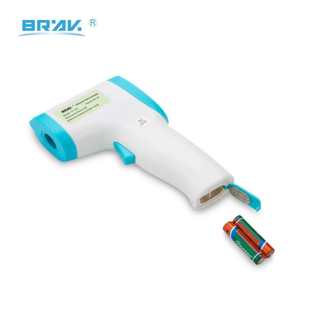 Factory OEM electronic digital  scanner with high frequency forehead thermometer  gun