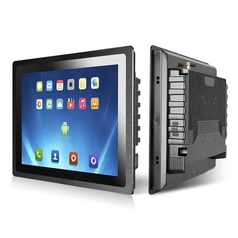 17 Inch Touch Screen Rugged 1920X1080 Marine Gpio Hmi Kiosk Panel Pc Wall Mount Pc Rk3288 Android All In One Pc
