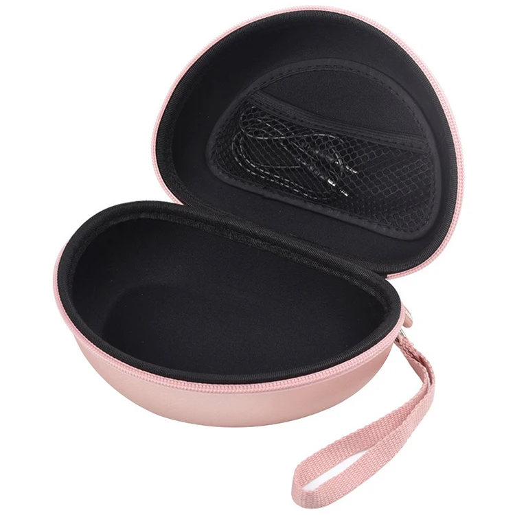 Portable Case for Headphone Zipper Hard Earbud Pouch box USB Cable Organize Earphone Protective Storage Bag Headset Eva case