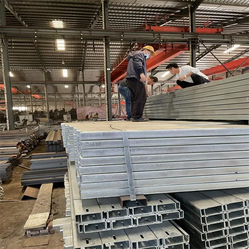 Горячеоцинкованный стальной шлицевой канал с каналом CE C Unistrut Uni