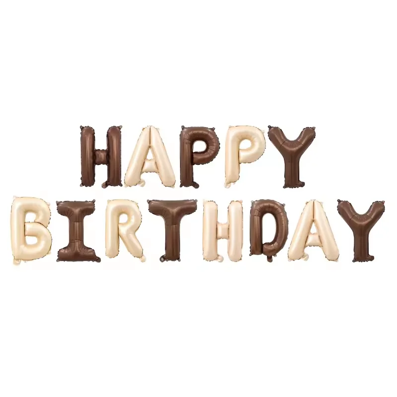 New 40 inch letter foil balloons and 14 inch letter balloons from A to Z birthday letter party decoration balloons
