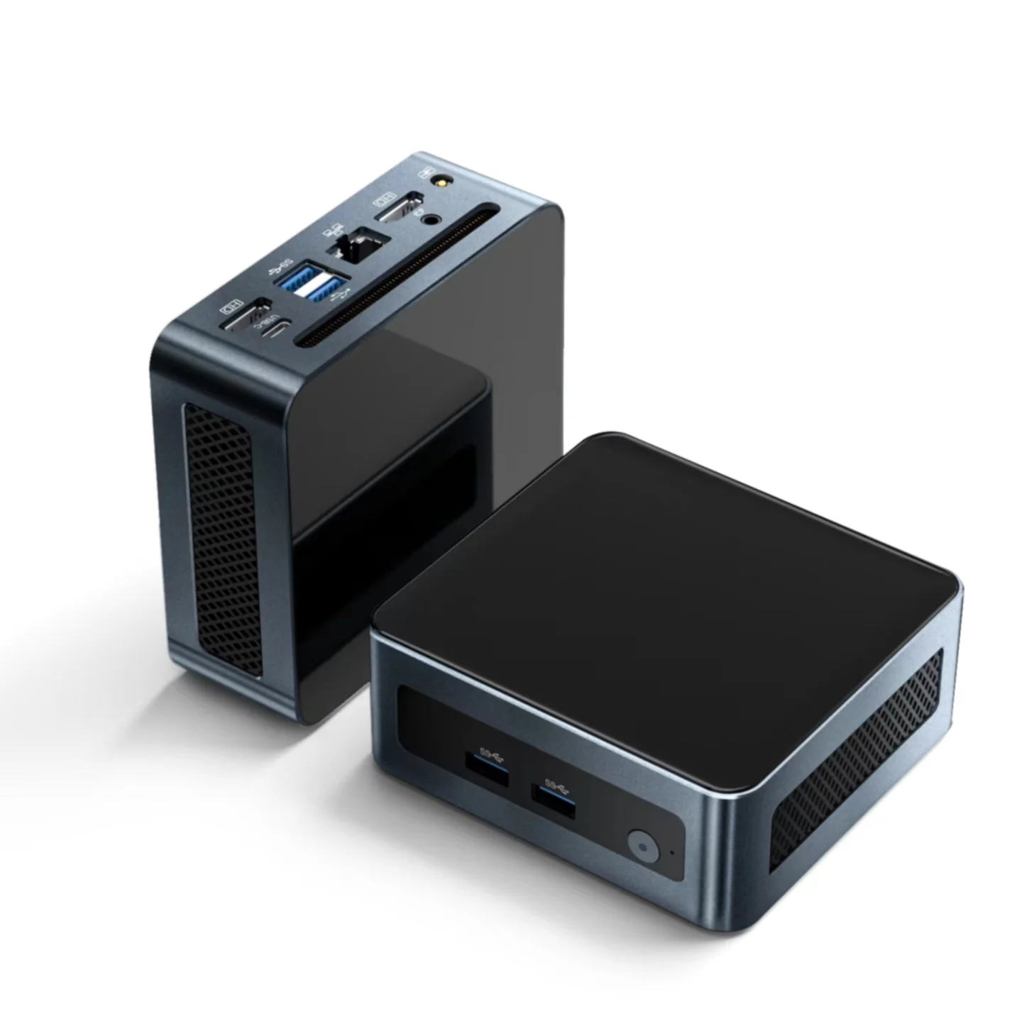 Intel 12th Gen Core i3 i5 i7 with 16GB/32GB/64GB DDR4 RAM SSD N100 Fanless Mini PC for Industrial Gaming window 11/10