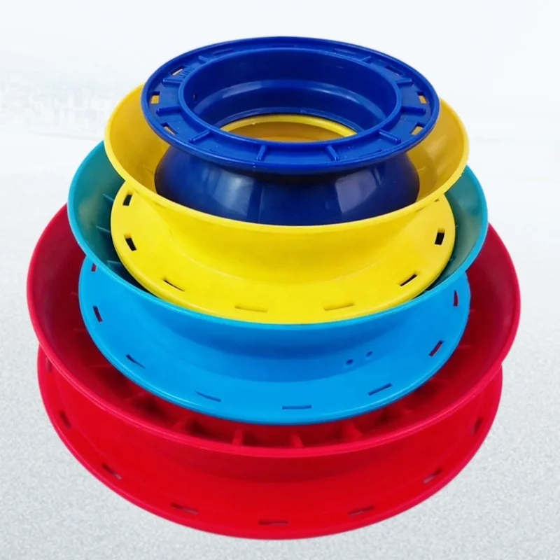 Plastic high strength empty fishing line spool hand caster fishing line hand reels saltwater long casting boat fishing