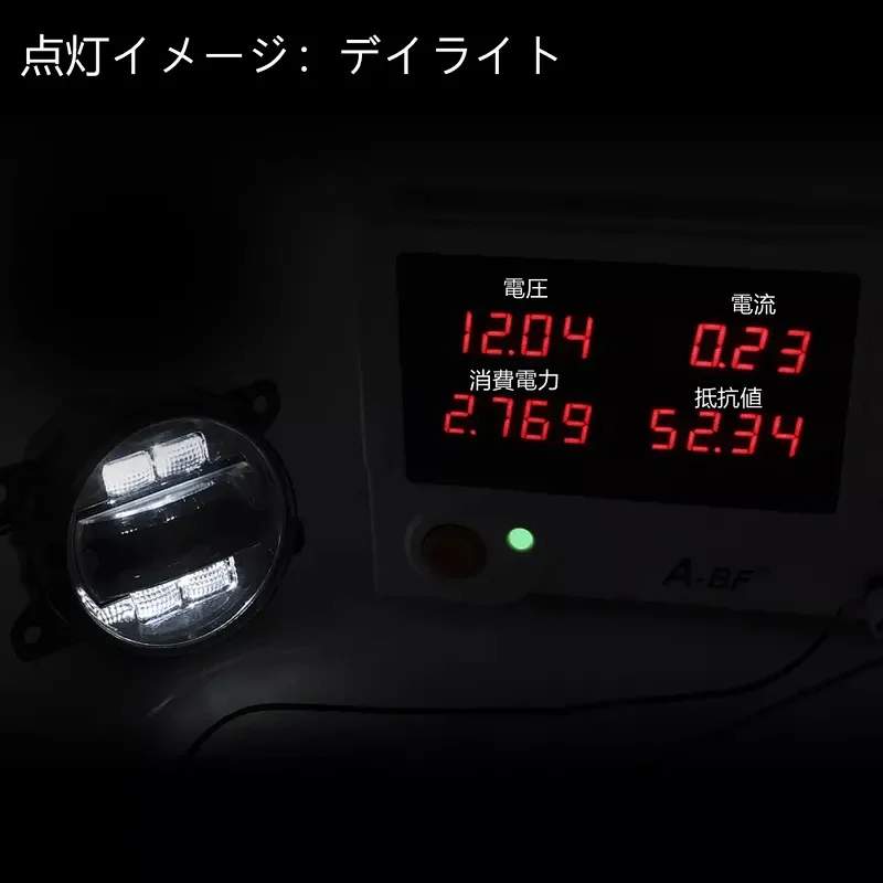 jimny 2018-2024  daytime running light Front Bumper Fog Lamp Kit Upgrade LED Fog Light for Suzuki Jimny