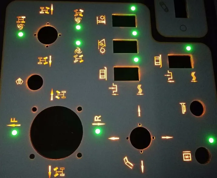 flex FPC LED metal dome switch membrane keypad