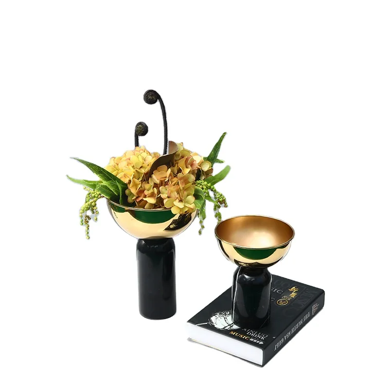 
Wholesale Personality Customized Conference Room Ornaments Decorate Marble Trophy Vases 