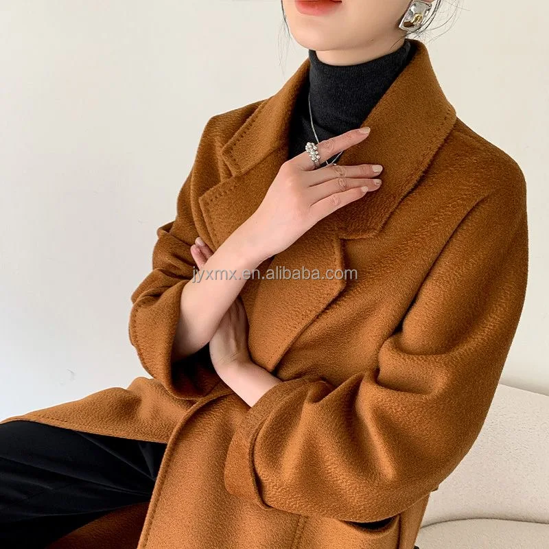 fabricDouble-sided cloth supports customization 80% wool 12% polyester 8% graphene  mens casual winter wool High quality fabric