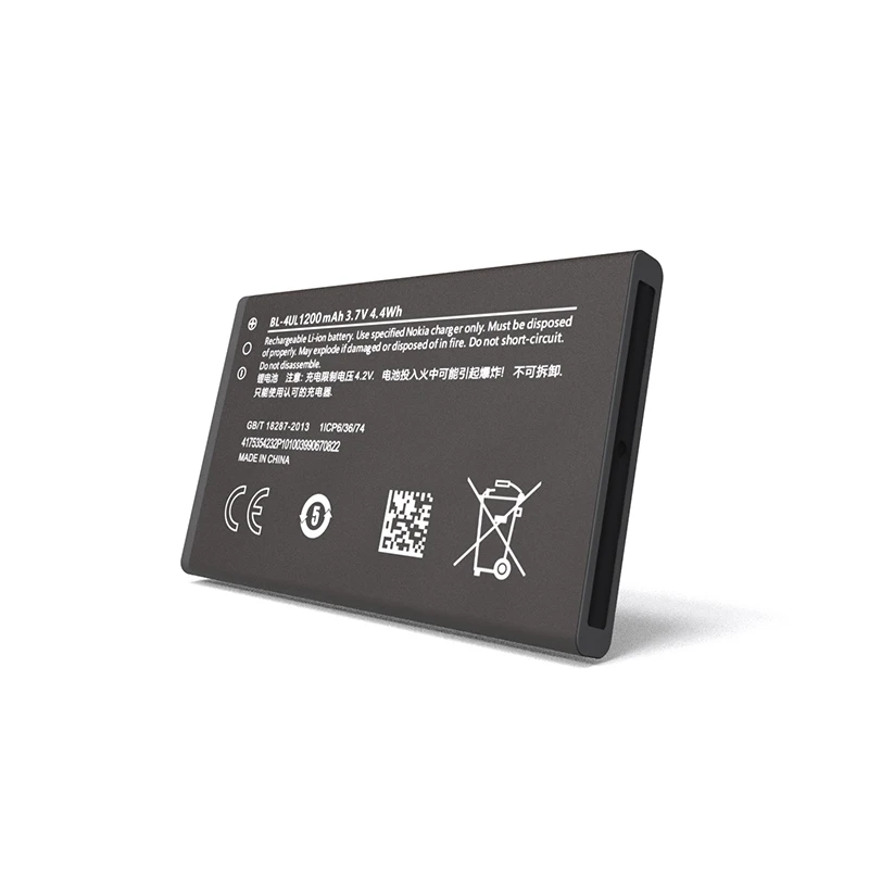 3.7V 1200mAh BL-4UL Mobile Phone Battery for Nokia RM-1011 RM-1126 Lumia 225 Battery