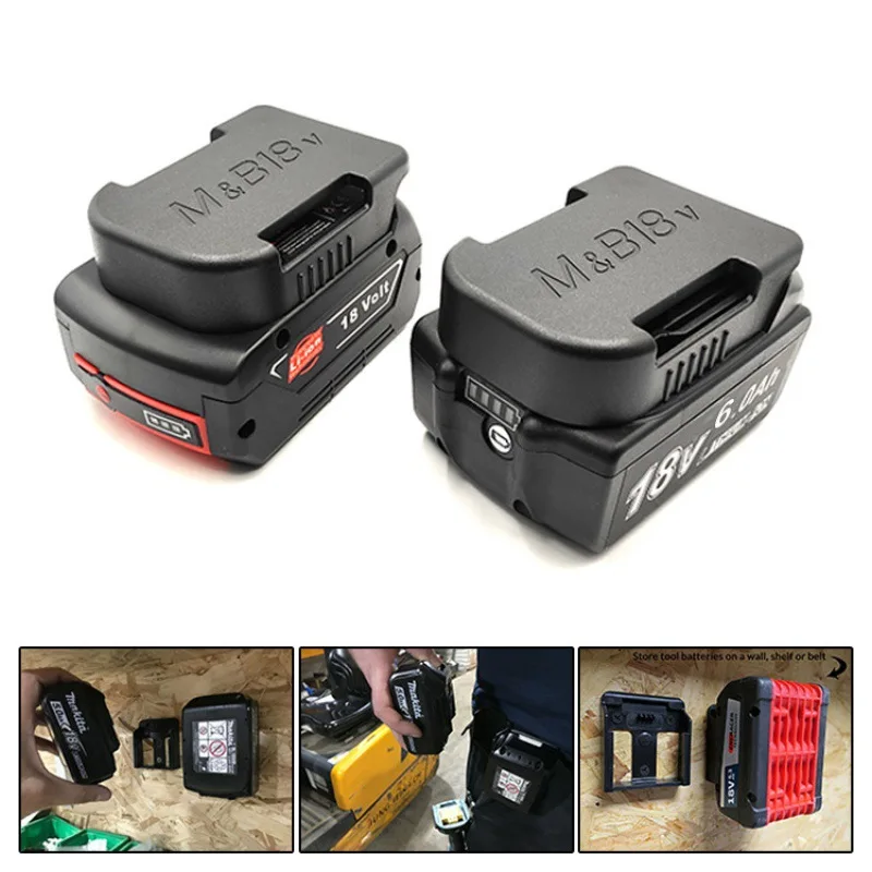 14.4V 18V Plastic battery holder clip battery cover for  bosch makita 14.4v 18V Li-ion battery