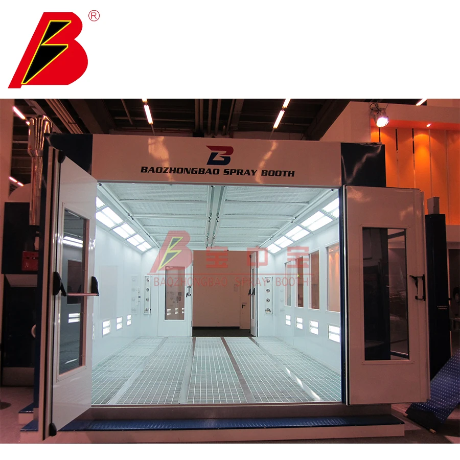  BZB Auto Spray Booth with diesel