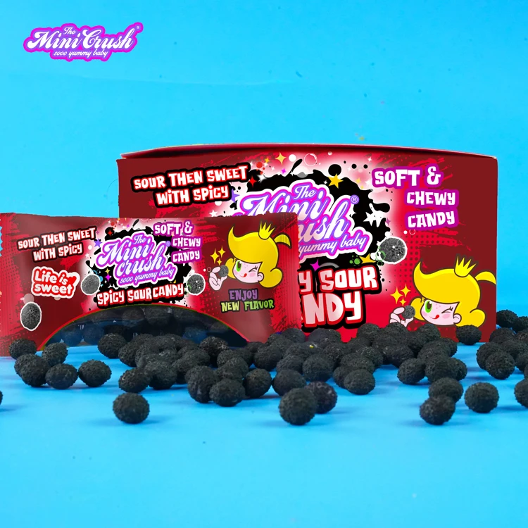 Candy Supplier Wholesale Mix Fruits Assorted Gift Packing Chewy Fruit Sweet Cartoon Low-Sugar Spicy Sour Gummy Candy